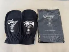 Stussy フリース手袋 ブラック