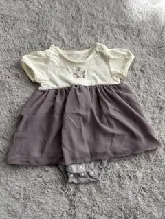 ロンパース ベビーワンピース 80 女の子