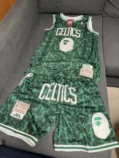 ウェア NBA BAPE A BATHING APE BOSTON CELTICS A7 Bape celtics clearance