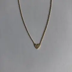 アーカー ハート パヴェ ネックレス