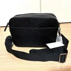 KITH 24ss ナイロン ジャガード カメラ クロスボディ バッグ ブラック