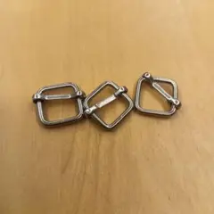 シルバー リュックカン 内径13mm 15個入り
