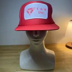 90s C&M INC. キャップ トラッカーキャップ 企業