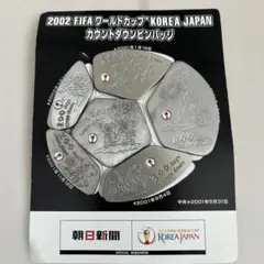 2002 FIFAワールドカップ カウントダウンバッジ 6個セット