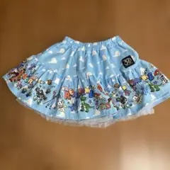 ディズニー・ピクサー キャラクター スカート 100
