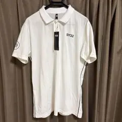 SY32 SWEET YEARS ポロシャツ　ホワイト未使用品　XXL 美品