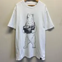 go slow caravan クマカメラ Tシャツ
