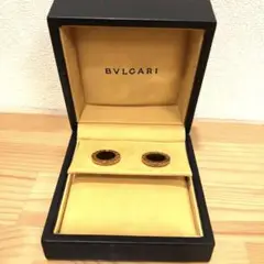 ブルガリ オニキス ピアス 定番 18K