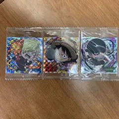 ワンピースシールウエハース ルフィ ゾロ サンジ GR