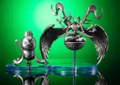 デュエマ　悪魔神　ドルバロムコッコルピア　シルバーVer 3D超獣フィギュア