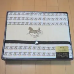 CELINE セリーヌ 綿毛布 シングル 140×200cm