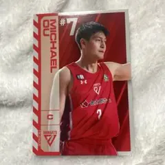 GiGO Bリーグカード　マイケルオウ選手
