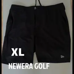 New Era 黒 XL ハーフパンツ