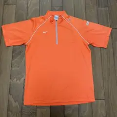 NIKE フィットドライ ハーフジップシャツ メンズS