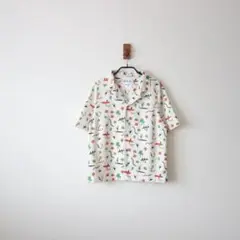 MAGIC NUMBER×Sonny Label/アロハプリント開襟シャツ