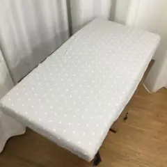S882) 本州内送料無料 IKEA ベビーベッド用マットレス &ボックスシーツ