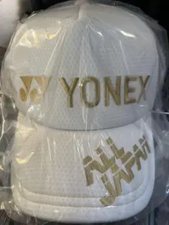 YONEX ホワイト メッシュキャップ
