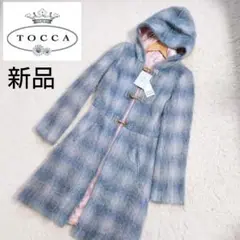 【新品タグ付き】TOCCA ロングファーコート モヘア 定価83000円+税