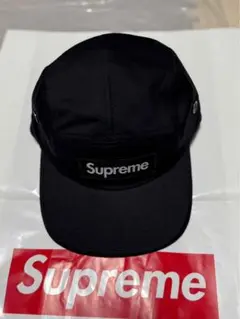Supreme ブラック ワークキャップ SUP-94TH/DIV.