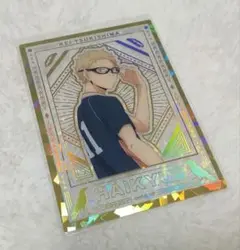 ハイキュー!! ホロ箔クリアカードコレクション 月島