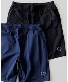 【新品】【別注】Ocean Pacific ロゴ ショーツ BLACK L