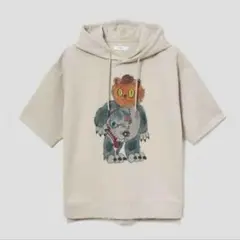 graniph　石黒亜矢子　コラボ　半袖パーカー　グラニフ