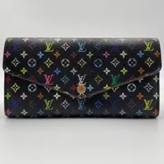【極美品】LOUIS VUITTON長財布 ポルトフォイユ サラ マルチカラー