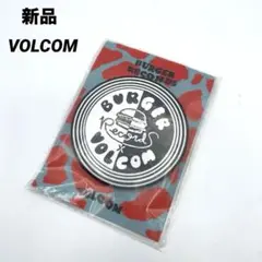 入手困難　新品未開封　VOLCOM ボルコム　ハンバーガー缶バッジ　白黒　希少品
