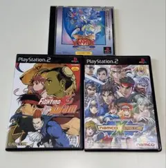PS&PS2 ナムコ クロス カプコン ヴァンパイア　 　4本セット