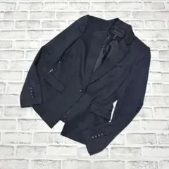 【BCBGMAXAZRIA】テーラードジャケット ネイビー系 秋冬 XS