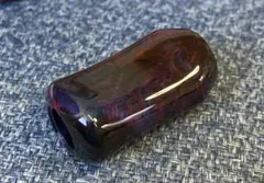 確認用わたらせ樹脂工房製　スタビライズドウッドノブ　右用
