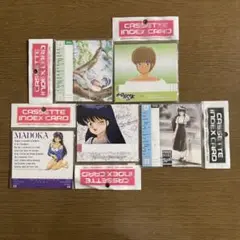 きまぐれオレンジ⭐︎ロード カセットインデックスカード5点セット