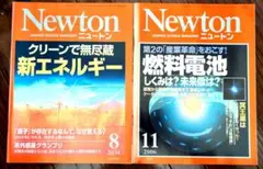 Newton 2014年8月号 新エネルギー& 2006年11月号燃料電池