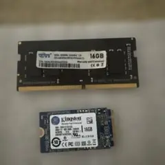 DDR4 16GB Kingston M.2 メモリ