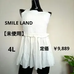 【未使用】SMILE LAND 4L ワンピース水着