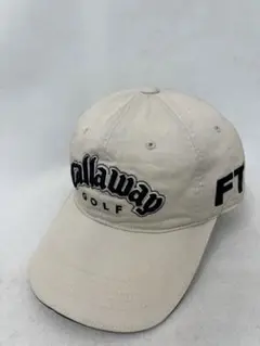 【Callaway】ベージュ キャップ FTX ゴルフ