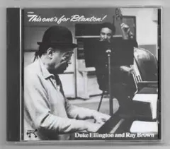 CD☆JAZZ☆デューク・エリントン＆レイ・ブラウン☆ジミー・ブラントンに捧ぐ