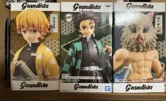 鬼滅の刃　Grandista フィギュア　３体　セット　開封済み