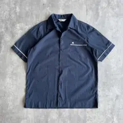 "00s Carhartt" BD shirt Mワークシャツネイビー