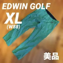美品　EDWINGOLF エドウィンゴルフ　ゴルフパンツ　メンズ　XL W88