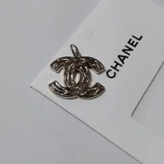 1点/CHANEL ヴィンテージボタン チャーム キルティング柄