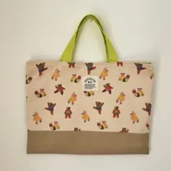 エアロビくまちゃん　トートバッグ　レッスンバック