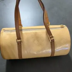 ルイヴィトン ハンドバッグ ヴェルニ パピヨン シリンダーバッグ LOUIS VUITTON ヴェルニ パピヨン