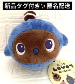 ナムコ限定 ふわころLOVOT ラボット ぬいぐるみ マスコット ブルー