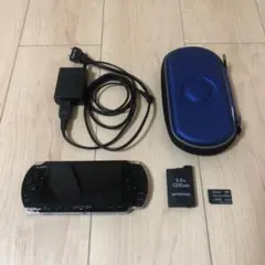 【PSP本体】PSP-3000 ブラック本体+新品バッテリー
