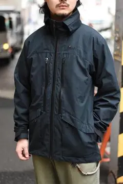 tilak loke jacket black navy Sサイズ