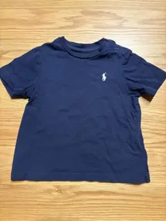 ポロシャツ風 ネイビー Tシャツ 80サイズ