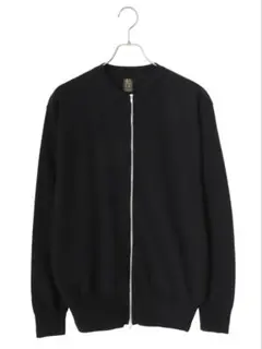 BATONER　MICRO BACK LOOP CREW NECK ZIP