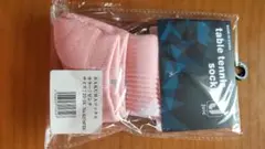 JUIC 卓球ソックス ピンク 花柄