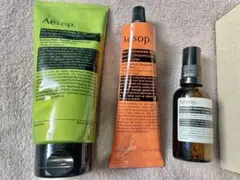 Aesop.イソップ ボディスクラブu0026ボディバームu0026保湿ミスト3点セット新品箱付